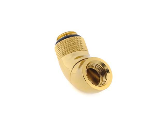 Bitspower G1/4' True Brass Dual Rotary 90-Degree IG1/4' Extender