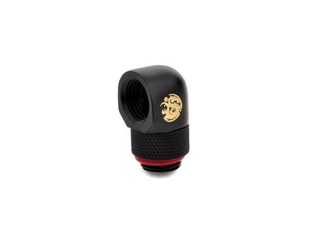 G1/4' Carbon Black Rotary 90-Degree IG1/4' Extender