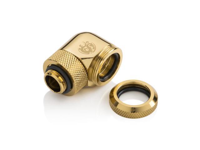 Bitspower True Brass Enhance Rotary G1/4' 90-Degree Multi-Link Adapter For OD 16MM