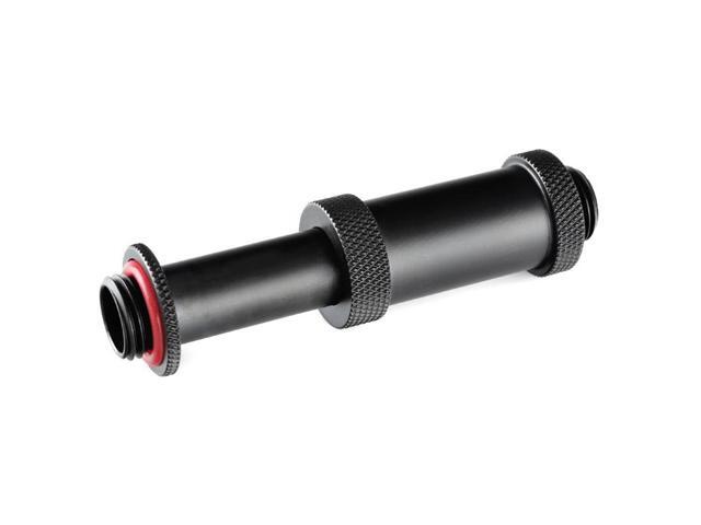 Carbon Black Dual G1/4' Adjustable Aqua Link Pipe II (41-69MM)