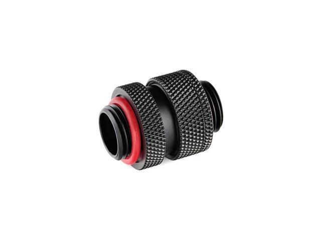 Carbon Black Mini Dual G1/4' Adjustable Aqua Link Pipe (16-22MM)