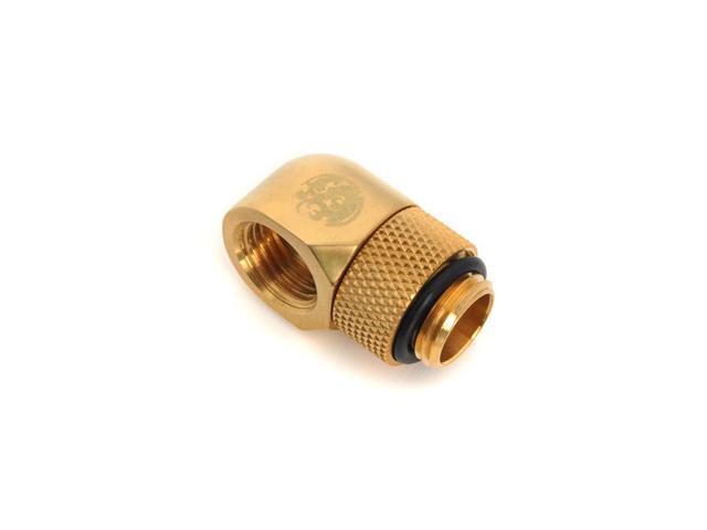 Bitspower G1/4' True Brass Rotary 90-Degree IG1/4' Extender(4PCS)
