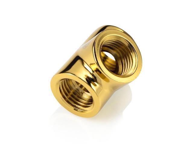 Bitspower True Brass T-Block With Triple IG1/4'(2PCS)