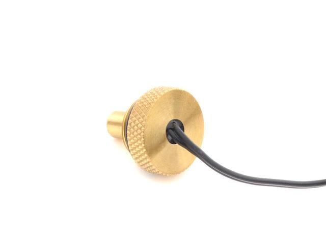 Bitspower G1/4' True Brass Temperature Sensor Stop Fitting (2PCS)