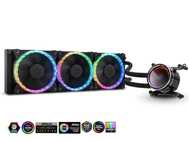 Bitspower Cyclops 360 V2 All-In-One Liquid CPU Cooler with Notos Xtal Fans