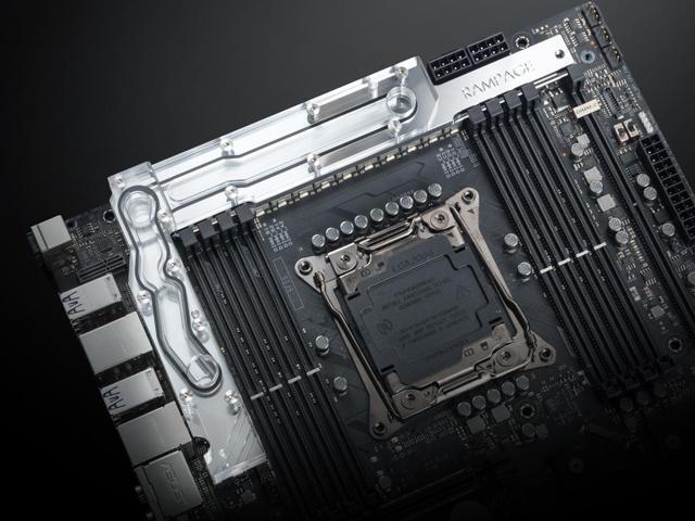 Bitspower Mos Block For ROG Rampage VI Extreme Encore & Omega - Special Edition
