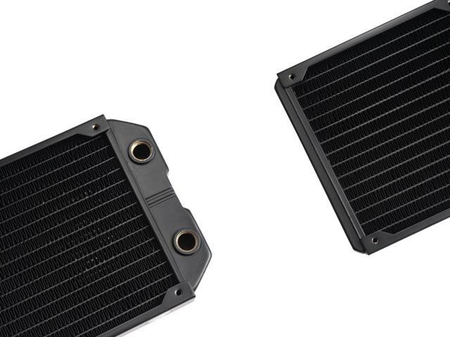 Bitspower Water Cooling Leviathan II 360 Radiator with Single Wave Fins (Thickness 27mm)