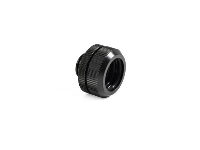Bitspower Computer Water Cooling Dual O-Ring G1/4' Tighten Fitting For Hard Tubing OD16MM ( Matt Black) (2 PCS)