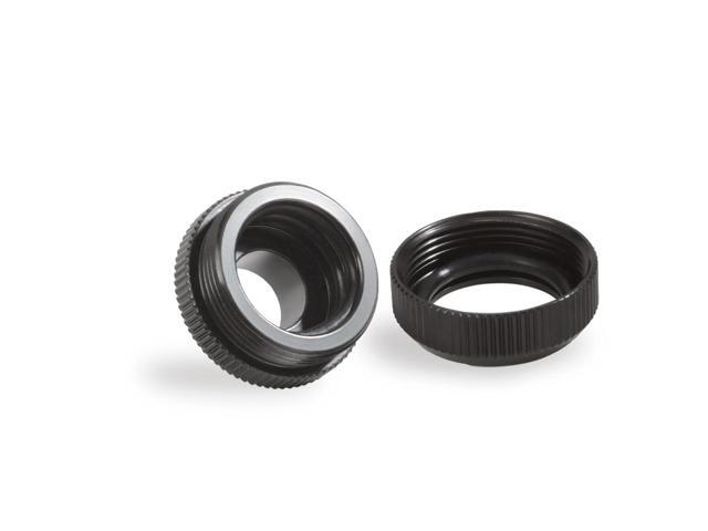 Bitspower Computer Water Cooling Dual O-Ring G1/4' Tighten Fitting For Hard Tubing OD16MM ( Matt Black) (2 PCS)