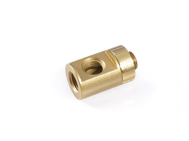 Bitspower Artemis T-Block Rotary G1/4' & Inner G1/4'x2 - Stardust Gold