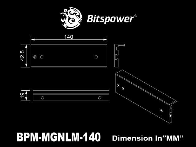 Bitspower Digital RGB Magnetic Lighting Module 140