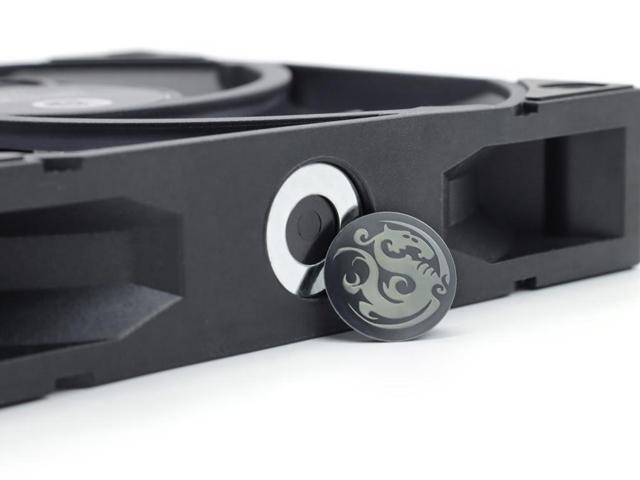Bitspower Griffin 1220NBD - 120mm Black DRGB 2000 RPM Normal Flow Fan