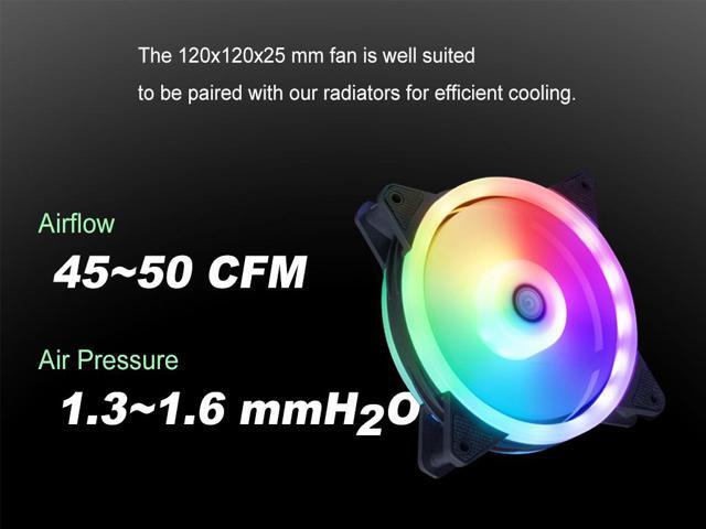Bitspower NOTOS O 120 PWM Fan Digital RGB (5PCS)