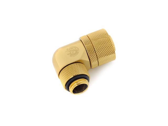 G1/4' True Brass Dual Rotary Angle Compression Fitting CC3 V2 For ID 3/8' OD 5/8' Tube