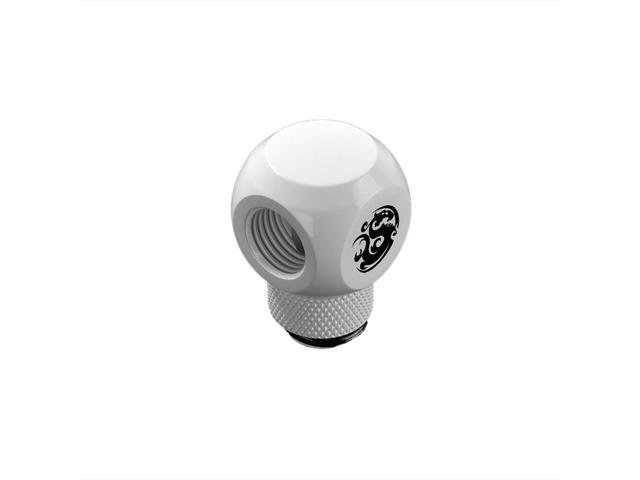 Bitspower G1/4' Deluxe White T-Rotary IG1/4'X2 Extender