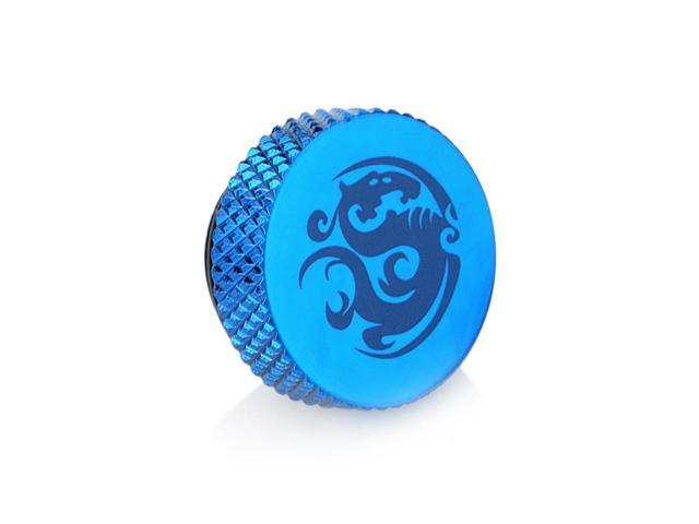 Bitspower G1/4' Royal Blue Stop Fitting (2pcs/pack)