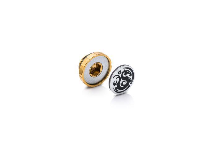 Bitspower Artemis True Brass Stop Fitting with Magnetic Logo (4 PCS)