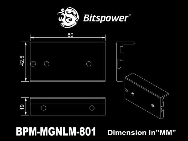 Bitspower Digital RGB Magnetic Lighting Module 801