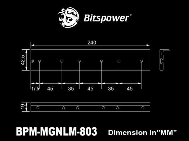 Bitspower Digital RGB Magnetic Lighting Module 803