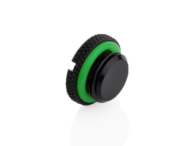 Bitspower G1/4' Matt Black Low-Profile Stop Fitting (4PCS)