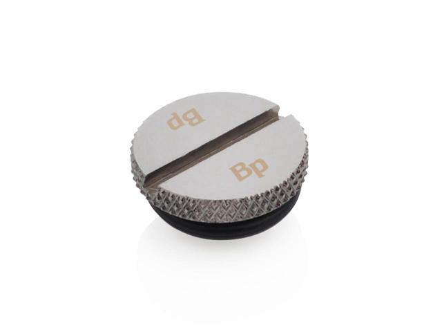 Bitspower G1/4' Black Sparkle Low-Profile Stop Fitting (4PCS)