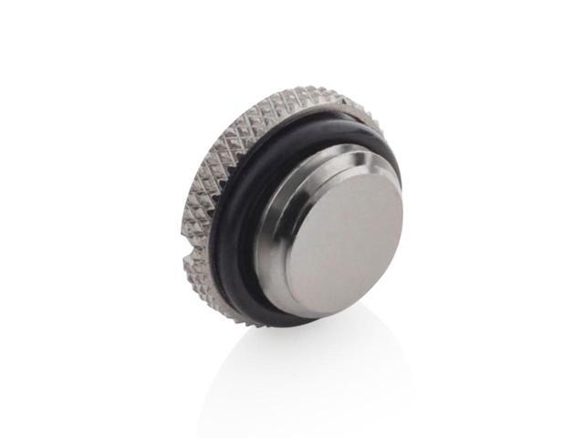 Bitspower G1/4' Black Sparkle Low-Profile Stop Fitting (4PCS)
