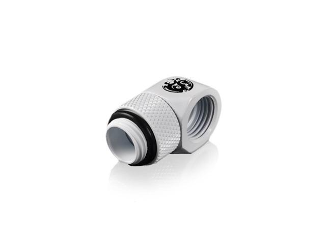 Bitspower G1/4' Deluxe White Rotary 90-Degree IG1/4' Extender (4PCS)