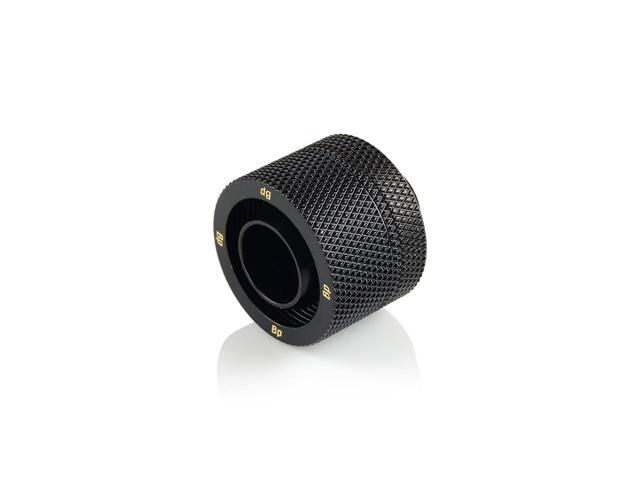 Bitspower G1/4' Matt Black Compression Fitting CC5 Ultimate For ID 1/2' OD 3/4' Tube (4PCS)