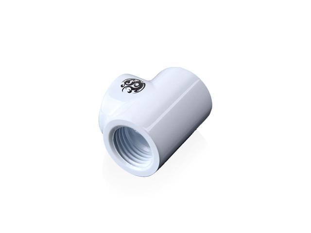 Bitspower Deluxe White T-Block With Triple IG1/4' (2PCS)