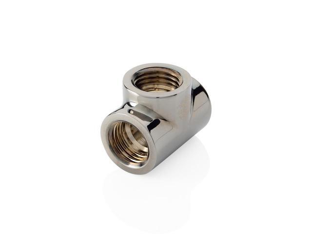 Bitspower Black Sparkle T-Block With Triple IG1/4' (2PCS)