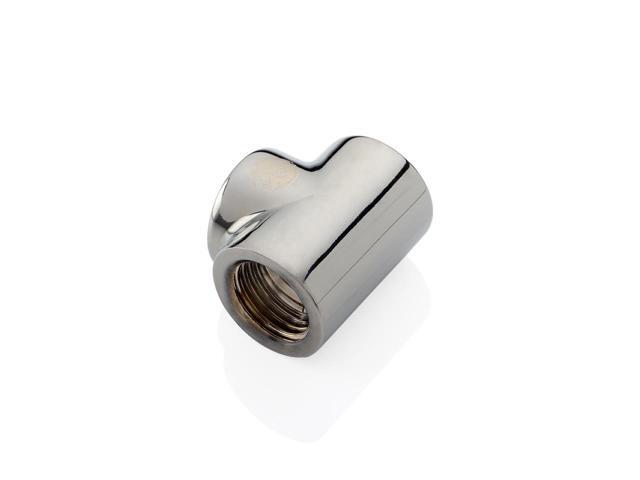 Bitspower Black Sparkle T-Block With Triple IG1/4' (2PCS)
