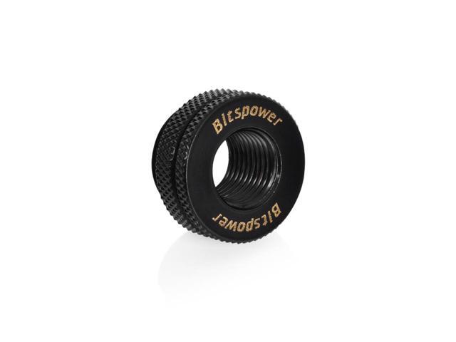 Bitspower G1/4' Matt Black CaseTop Water-Fill SET (2PCS)