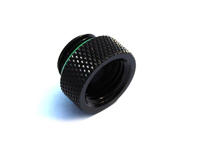 Bitspower G1/4' Matt Black IG1/4' Extender-7.5mm (4PCS)