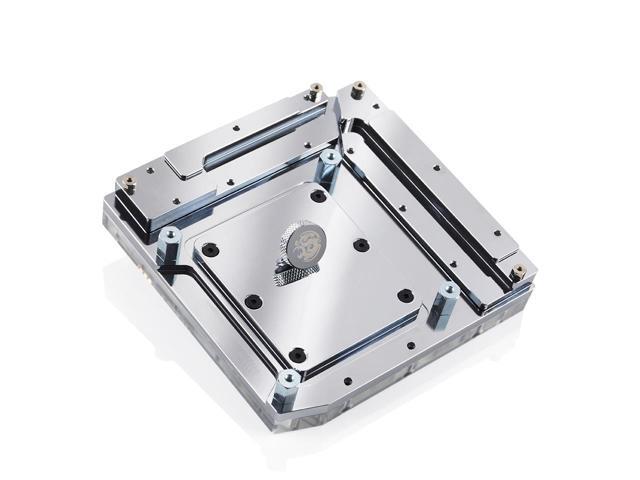 Bitspower Full Cover Monoblock for Asus ROG Maximum X Hero, RGB, Nickel