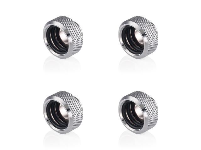 Bitspower G1/4' Silver Shining Multi-Link For OD 16MM Adapter (4PCS)