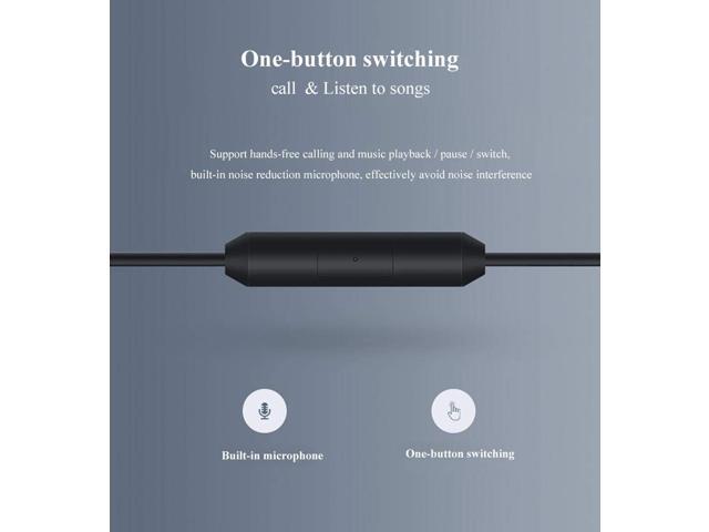 Philips Earbuds with Mic, Earphones for Sports, Running and Gym (SHS3305BK/27) - Black