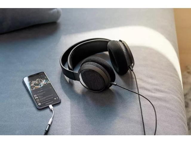 Philips Fidelio X3 Wired Over-Ear Open-Back Headphones, Hi-Res, X3