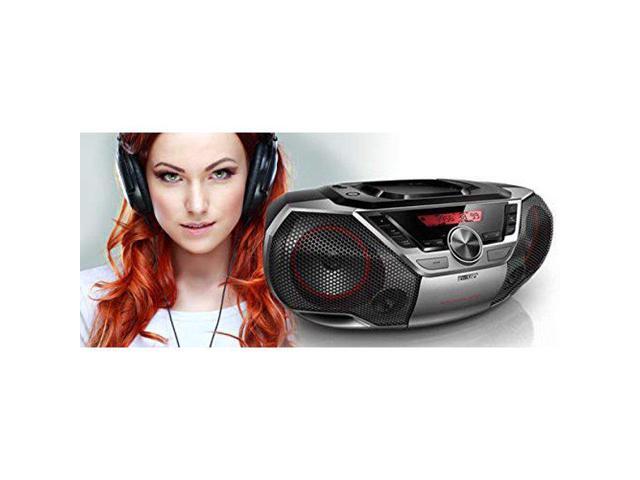 Philips AZ700T Boombox with CD  FM Radio  Bass Boost & Handy Remote  Silver - image 7