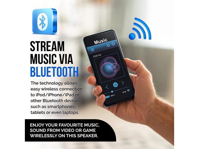 Philips Portable Bluetooth Boombox CD Player with Cassette All in one Powerful Stereo Sound Machine for Home with mega Bass Reflex Speakers,...