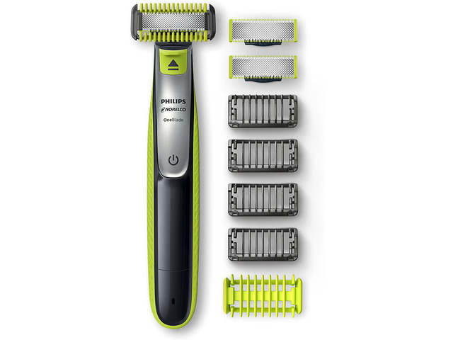 Philips Norelco OneBlade Face + Body Bonus Pack with FREE Blade, QP2630/72