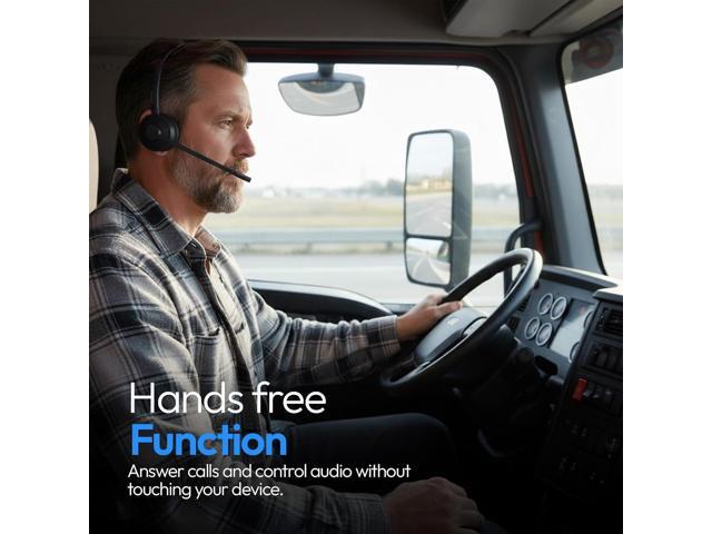 Philips Wireless Bluetooth Headset with Noise-Canceling Microphone, Dual Charging and Mute Button