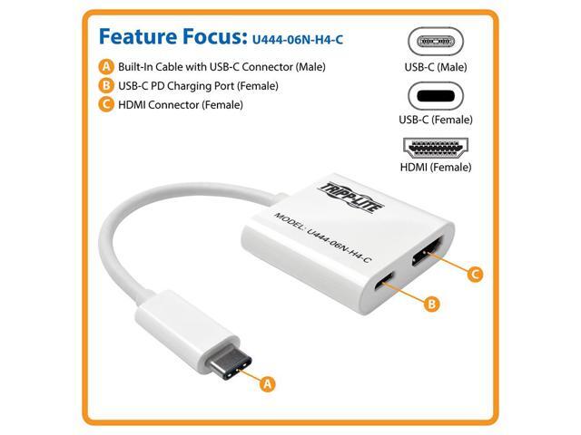 Tripp Lite U444-06N-H4-C USB Display Adapters