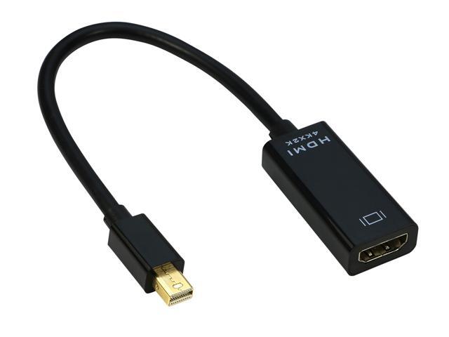 4K Mini DP DisplayPort to HDMI Adapter, iXever MDP Mini DP to HDMI(Thunderbolt 1 2) Converter Adapter Compatible for MacBook Pro, MacBook Air, Mac.