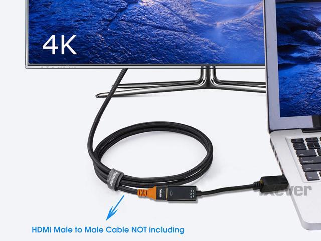4K DP DisplayPort to HDMI Female Adapter Converter [5Pack], iXever Display Port to HDMI (Male to Female), UHD 4K*2K 1080P, Compatible with...