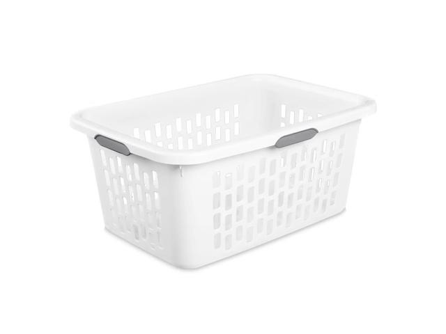 Sterilite White Plastic Laundry Basket