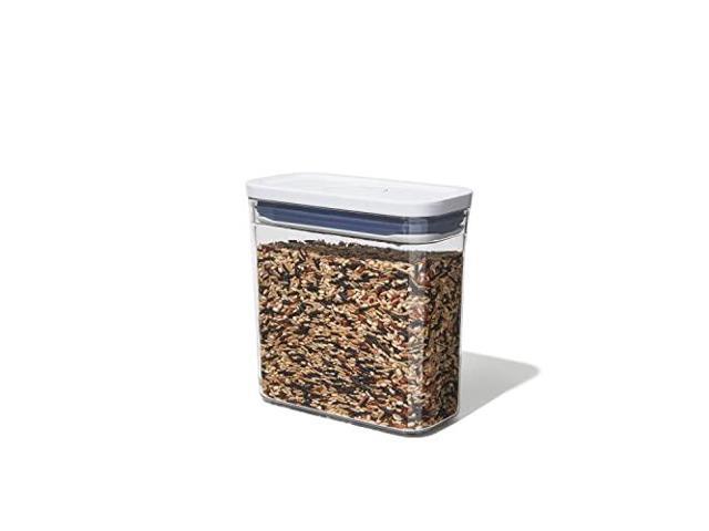 OXO Good Grips POP Container, 1.2 Qt - Rectangle - Pasta, Transparent