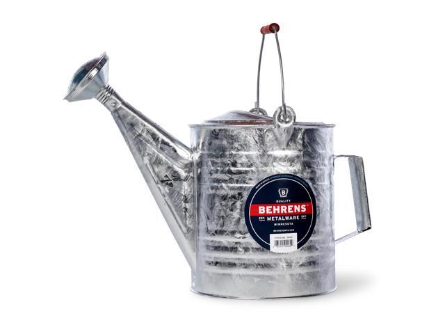 208 2-Gallon Steel Watering Can, Silver 208RH