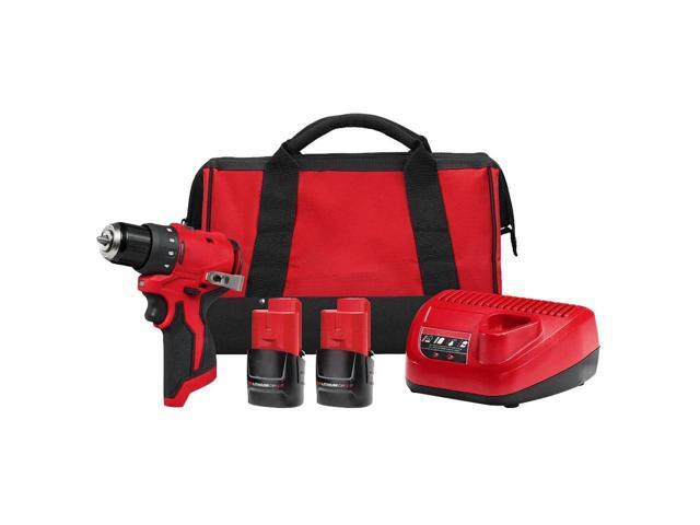 Milwaukee Electric - M12 SUBCOMPACT BRUSHLESS 3/8 INCH Drill/Driver KIT