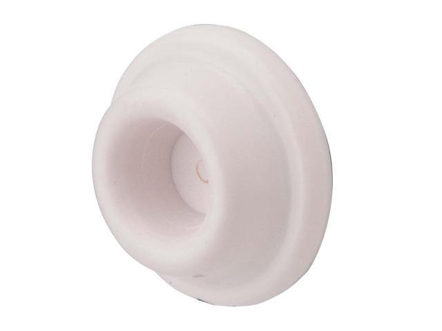 Hb Ives White Rubber Wall Doorstop 411R-W