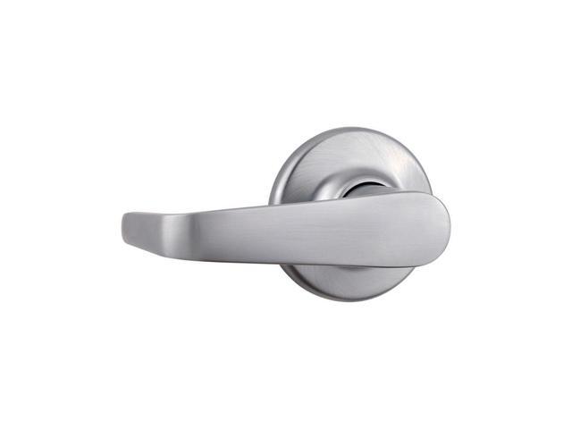 Kwikset Kingston Satin Chrome Round Half Dummy UL Reversible Door Handle 97880-966